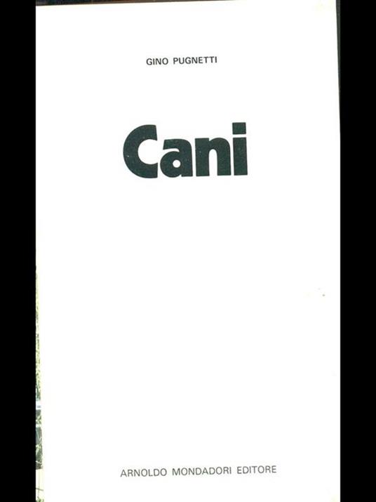Cani - Gino Pugnetti - copertina