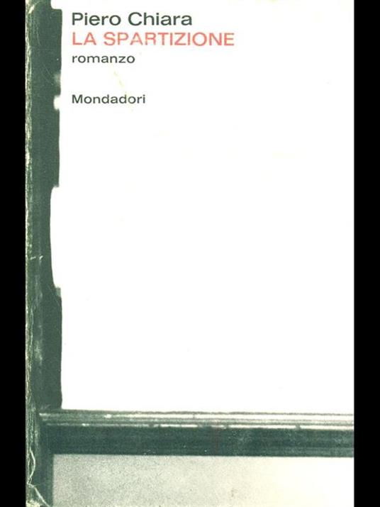 La spartizione - Piero Chiara - copertina