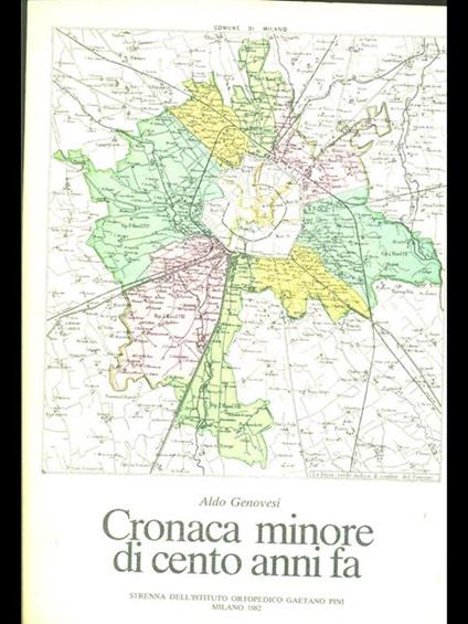 Cronaca minore di cento anni fa - Aldo Genovesi - copertina