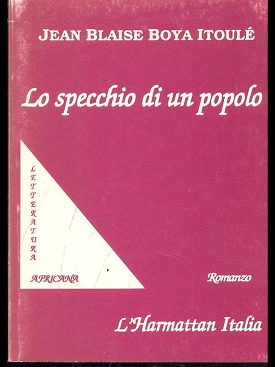 Lo specchio di un popolo - copertina