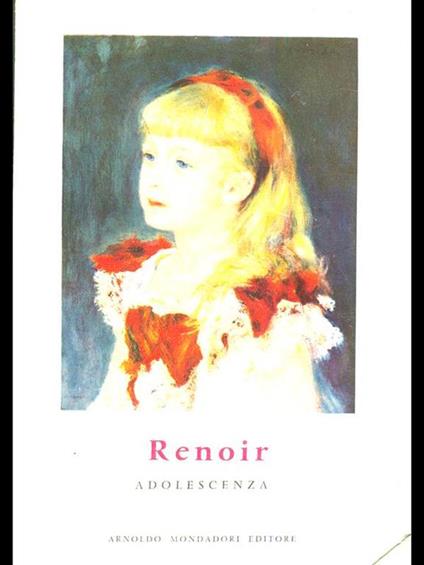 Renoir. adolescenza - Raymond Cogniat - copertina