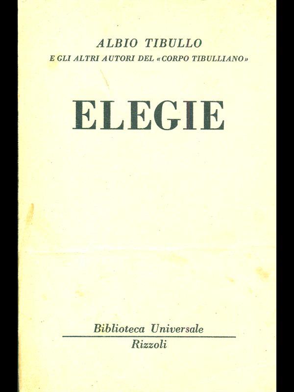 Elegie