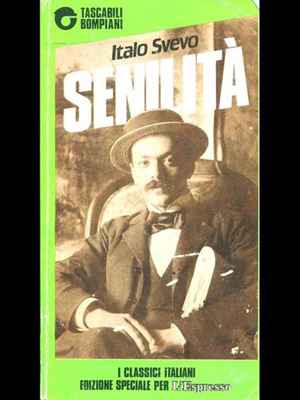 Senilità - Italo Svevo - copertina