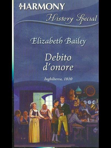 Debito d'onore - Elizabeth Bailey - copertina