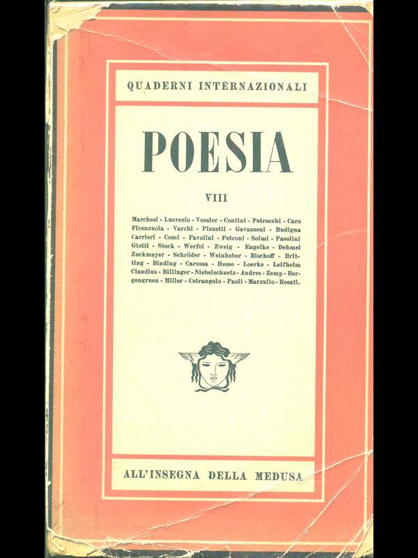 Poesia VIII