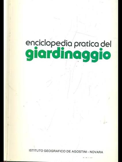 Enciclopedia pratica del giardinaggio - copertina