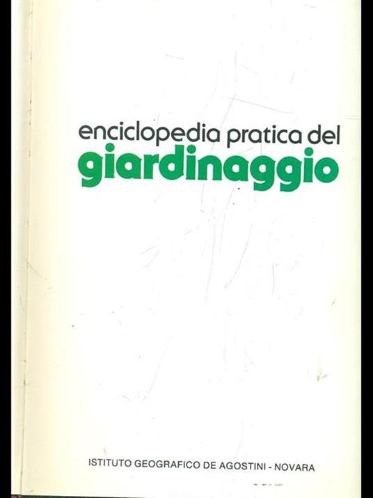 Enciclopedia pratica del giardinaggio - copertina