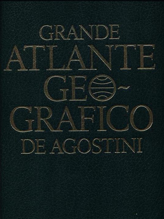 Grande atlante geografico Deagostini - Deagostini - copertina