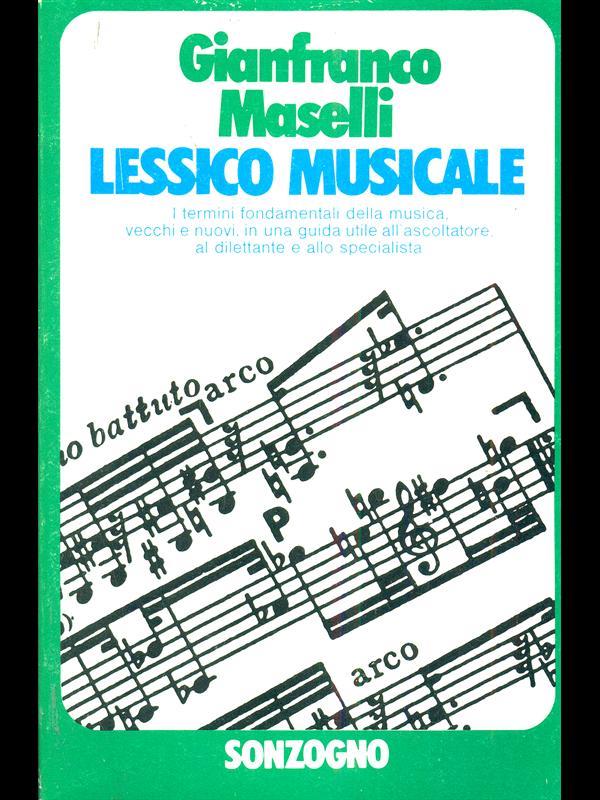Lessico musicale