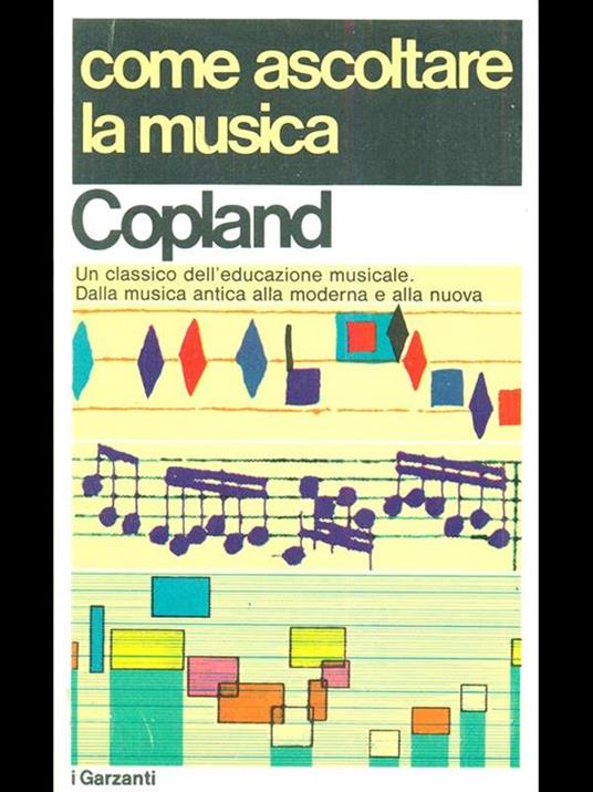 Come ascoltare la musica - Copland - copertina