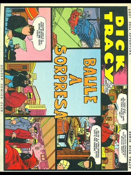Dick Tracy: baule a sorpresa - copertina