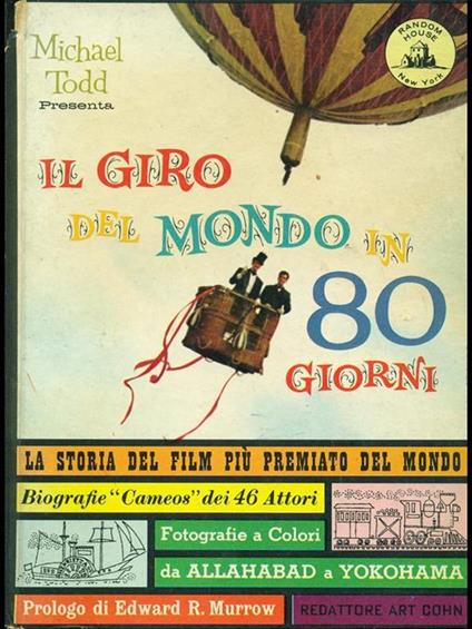 Il giro del mondo in 80 giorni - Michael Todd - copertina
