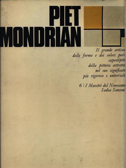Piet Mondrian - Italo Tomassoni - copertina