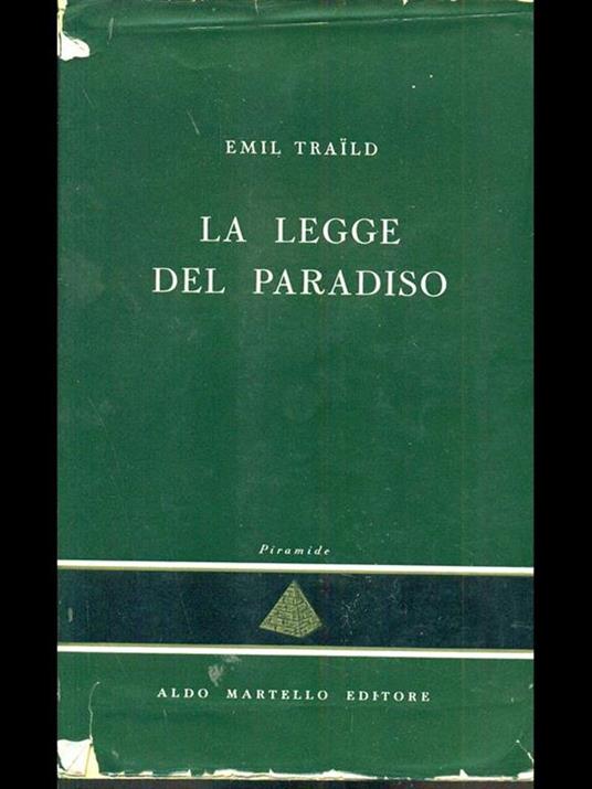 La legge del paradiso - copertina