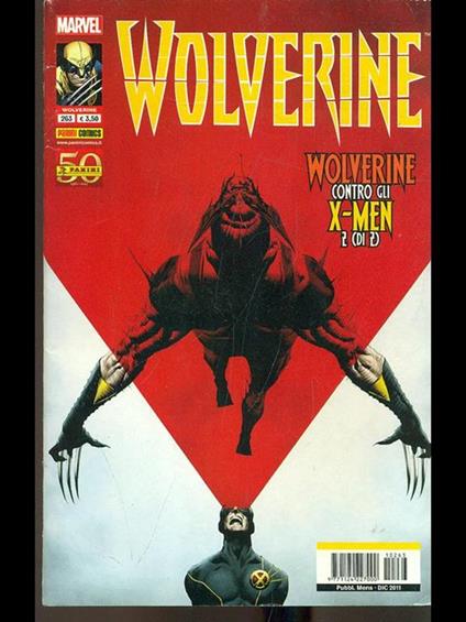 Wolverine n. 263/dicembre 2011 - copertina