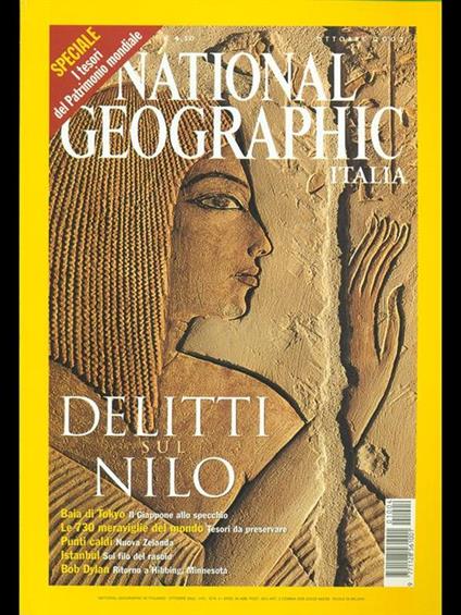 National Geographic Italia ottobre 2002 - copertina