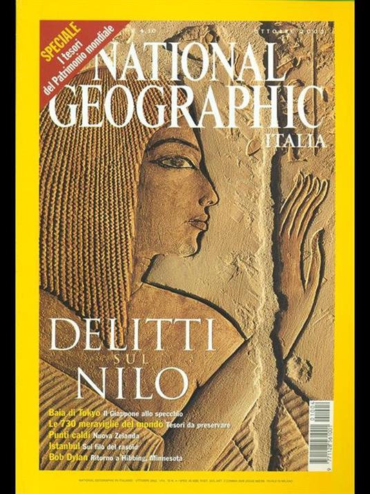 National Geographic Italia ottobre 2002 - copertina