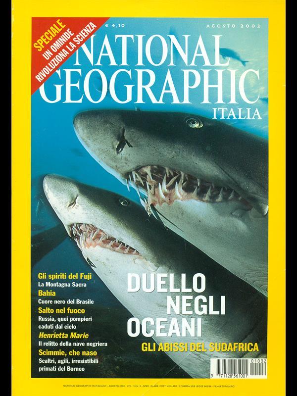 National Geographic Italia agosto 2002