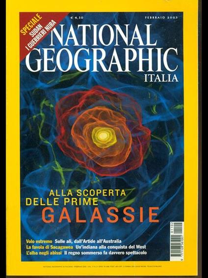 National Geographic Italia. Febbraio 2003Vol. 11 N. 2 - copertina