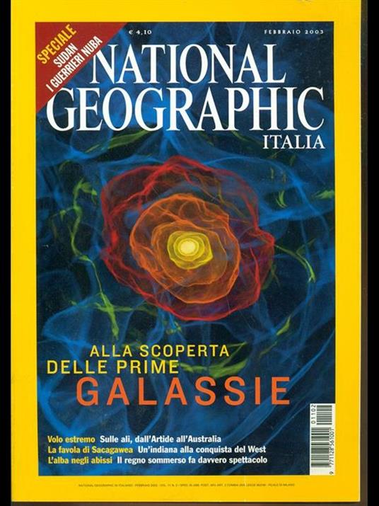 National Geographic Italia. Febbraio 2003Vol. 11 N. 2 - copertina