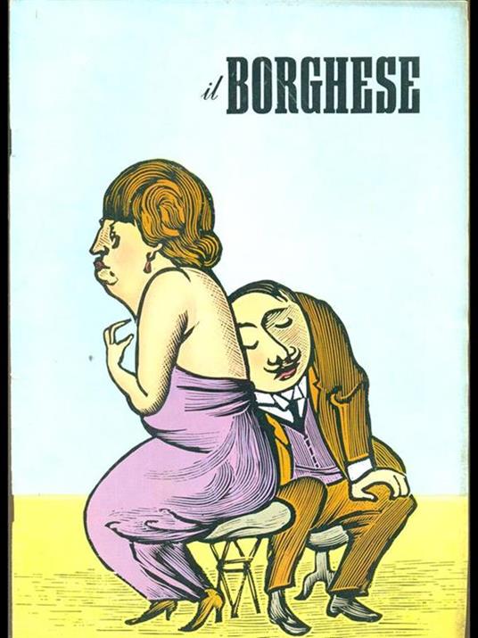 Il Borghese n 25. 21 giugno 1962 - copertina