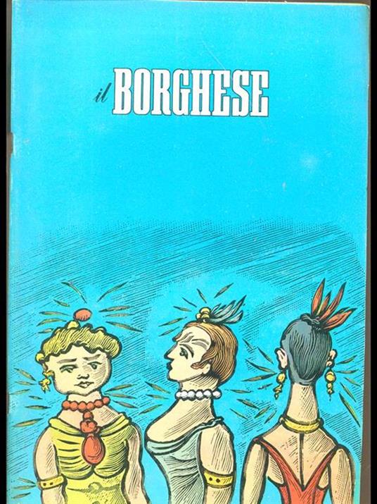 Il Borghese N 23. 8 giugno 1961 - copertina