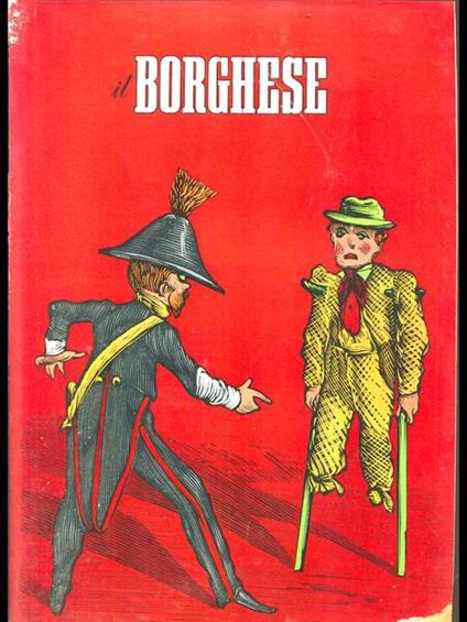 Il Borghese N 29. 20 luglio 1961 - copertina