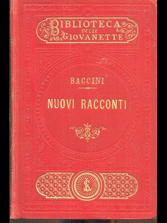 Nuovi racconti - copertina