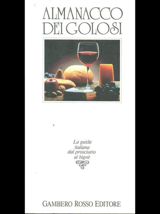 Almanacco dei golosi - copertina