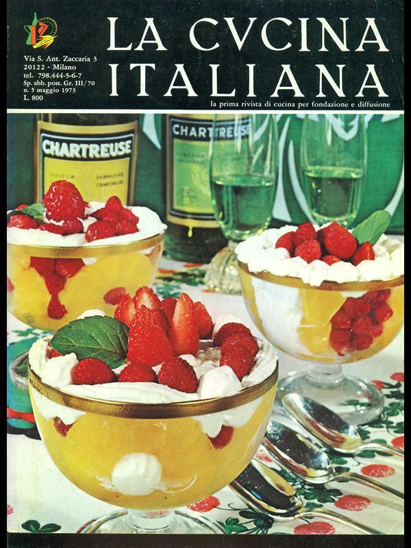 La cucina italiana n. 5 maggio 1973