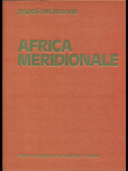 Africa meridionale - Bernardo Bernardi - copertina