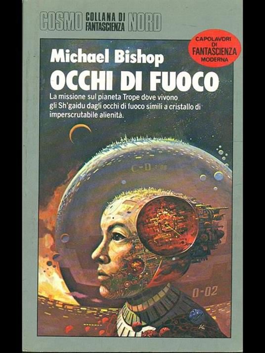 Occhi di fuoco - Michael Bishop - copertina