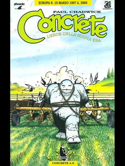 Europa n. 42804 1997. Concreten. 6 - Paul Chadwick - copertina