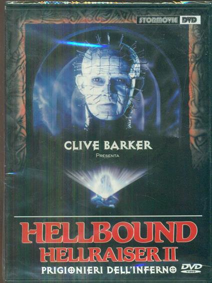 Hellbound Hellraiser II - Prigionieri dell'inferno - dvd - Clive Barker - copertina