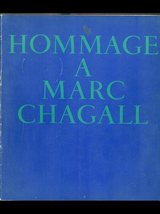 Hommage a Marc Chagall - copertina