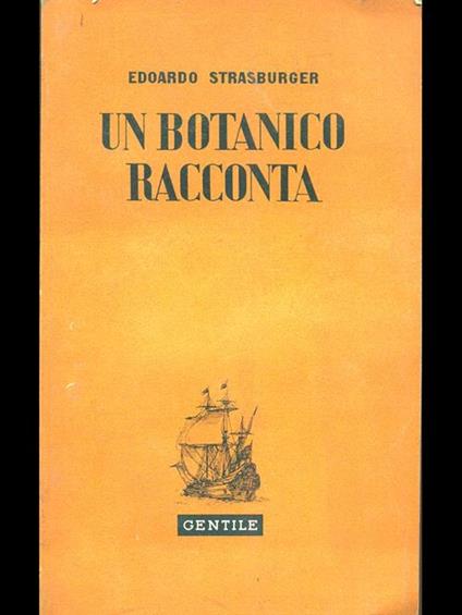 Un botanico racconta - copertina
