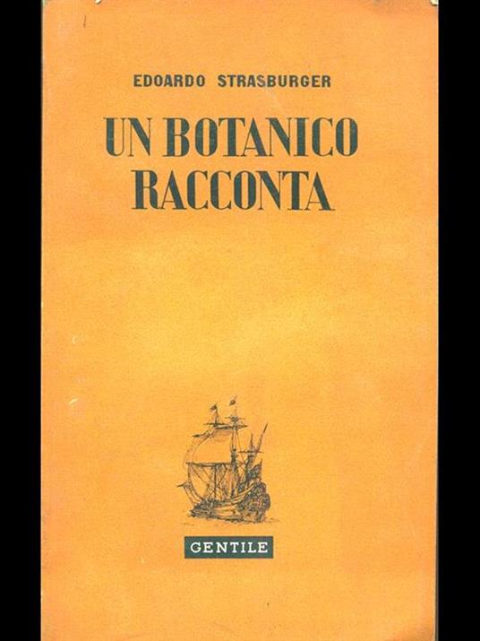 Un botanico racconta - copertina