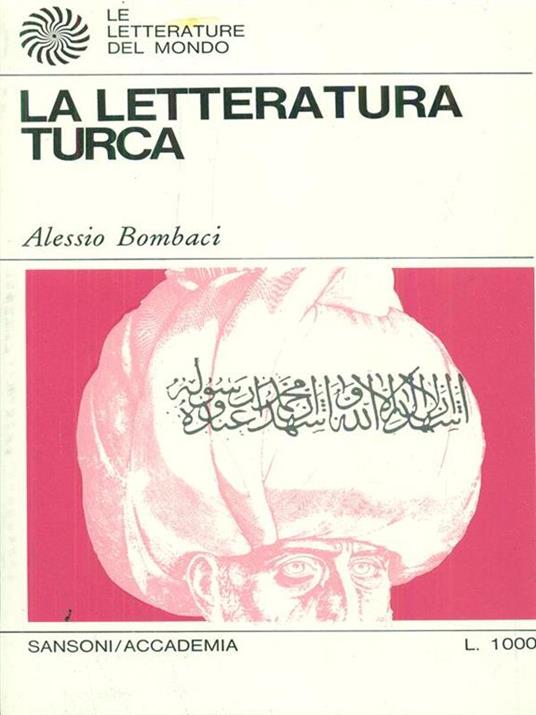 La letteratura turca - Alessio Bombaci - copertina
