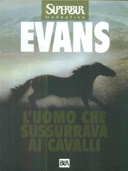 L' uomo che sussurrava ai cavalli - Nicholas Evans - copertina