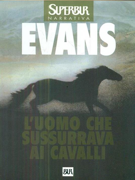 L' uomo che sussurrava ai cavalli - Nicholas Evans - copertina