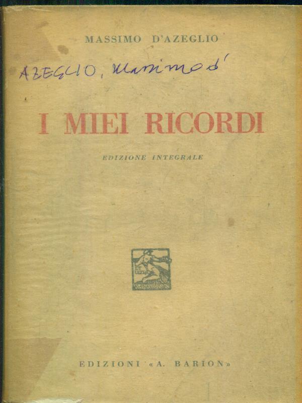 I miei ricordi