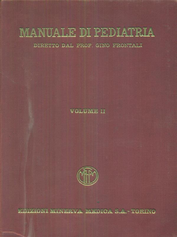 Manuale di pediatria 2vv