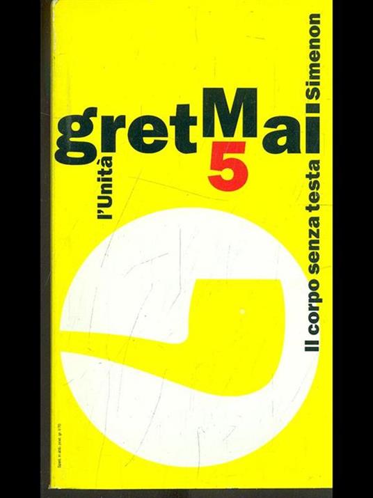 Il corpo senza testa - Georges Simenon - copertina