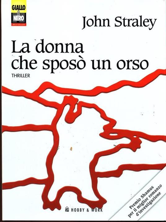 La donna che sposò un orso - John Straley - copertina