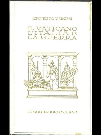 Il Vaticano, L' Italia e la guerra - copertina