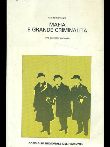 Mafia e grande criminalità - copertina