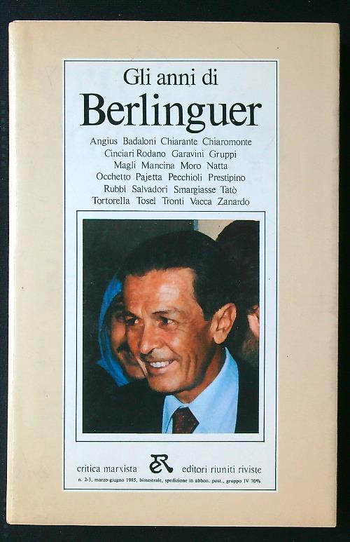 Gli anni di Berlinguer