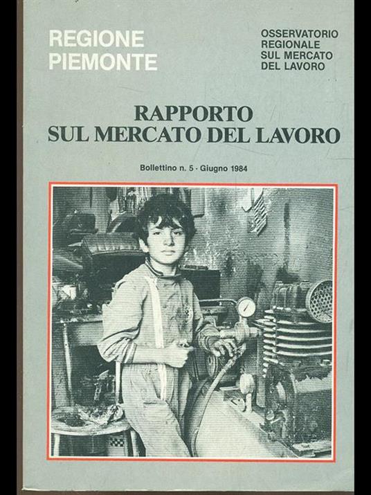 Rapporto sul mercato del lavoro - copertina