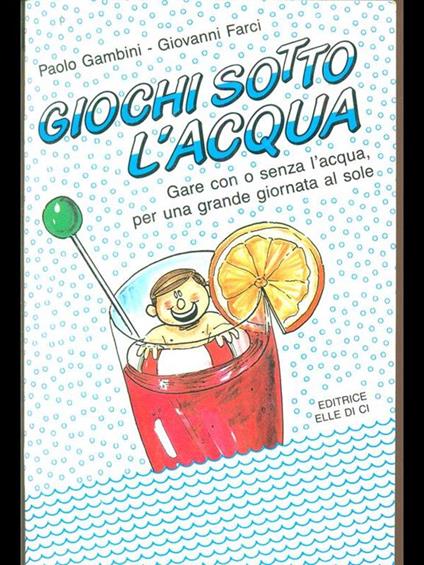 Giochi sotto l'acqua - copertina