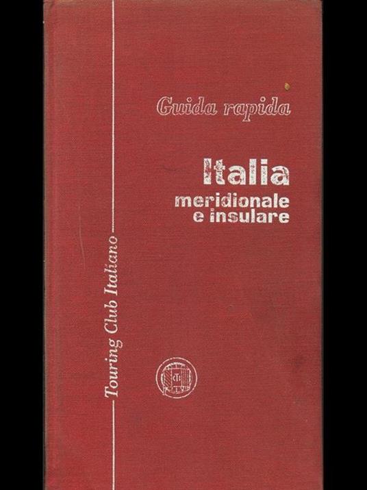 Italia meridionale e insulare - copertina